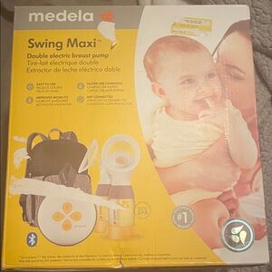 Medela Swing Maxi Breast Pump with Yellow Accents